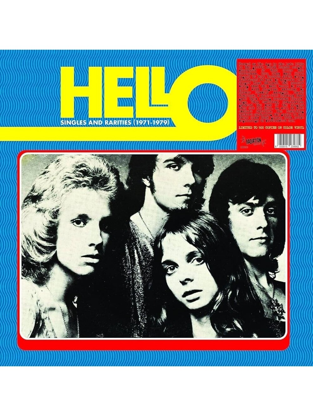 HELLO - SINGLES AND RARITIES 1971 - 1979 LP VINYL RECORD glam rock glitter rock